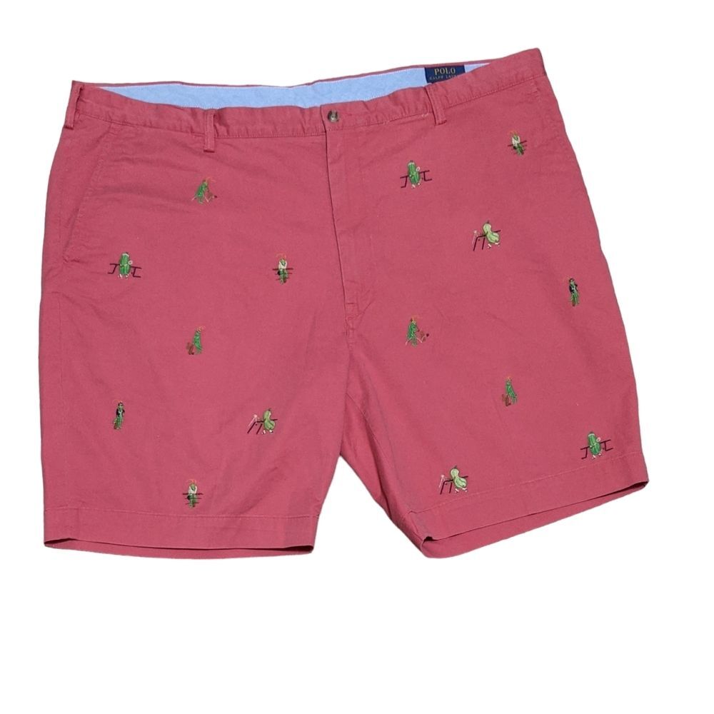 Polo Ralph Lauren Shorts, Men's 46, EUC, embroidered cricket pickle sports